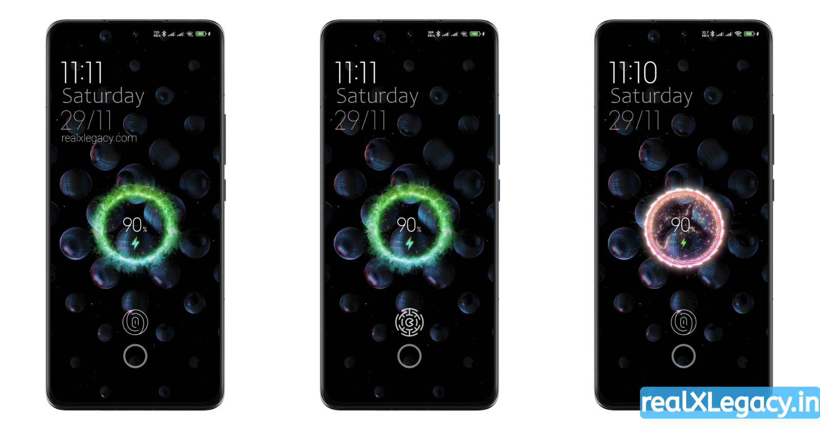 Android mi themes fingerprint lock